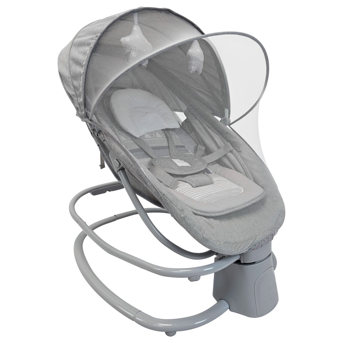 PRIORI - Silla Mecedora Moisés Bebe PB23107 Gris Priori