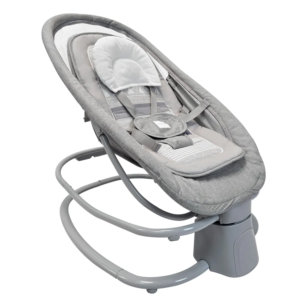 PRIORI - Silla Mecedora Moisés Bebe PB23107 Gris Priori
