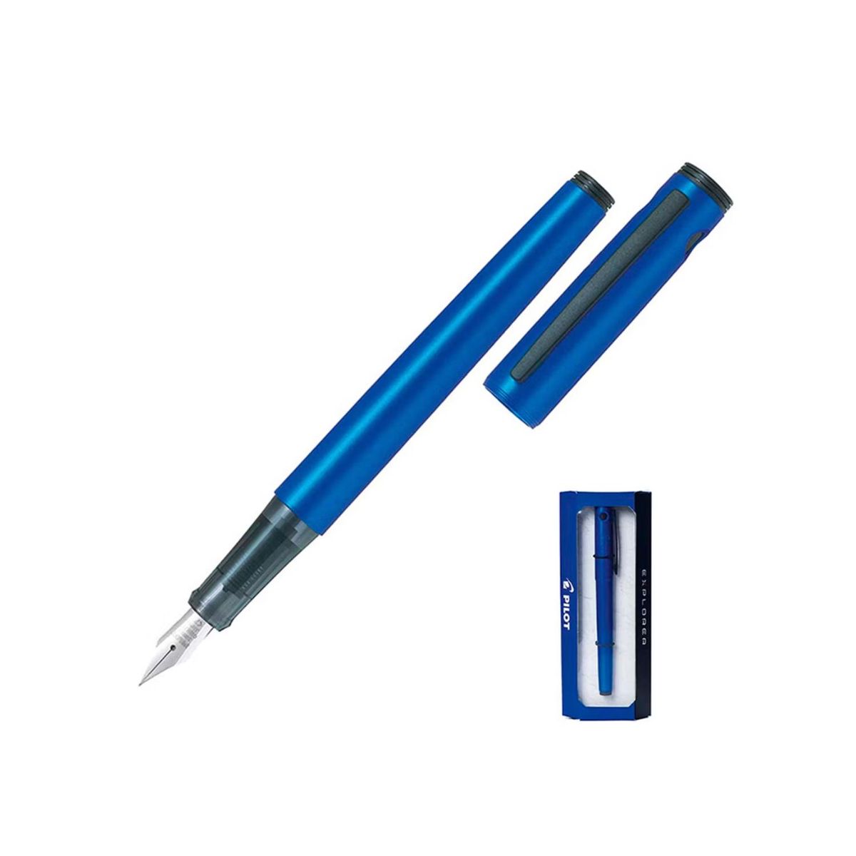 PILOT - Pluma Explorer M Azul Metalico Pilot