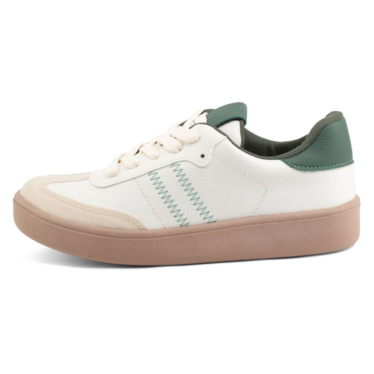 TELLENZI - Tenis Dama Marfil-Verde Tellenzi Brazil