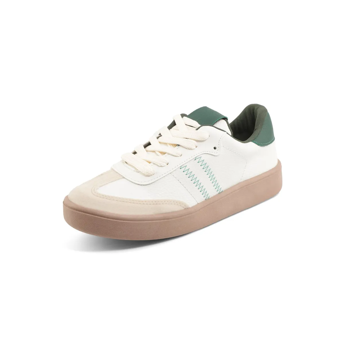 TELLENZI - Tenis Dama Marfil-Verde Tellenzi Brazil