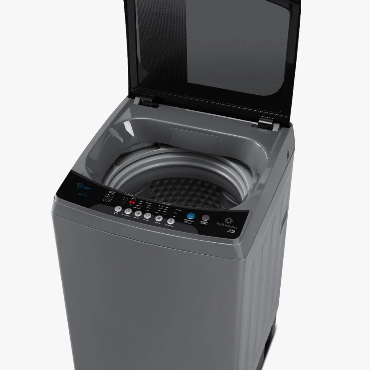 INDURAMA - Lavadora Indurama LRI-13DGR 13Kg/28Lb Gris Led