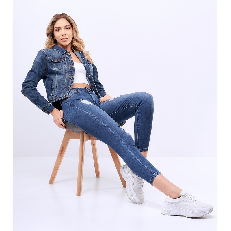 UNSER - Jean con Proceso Medio para Mujer Unser