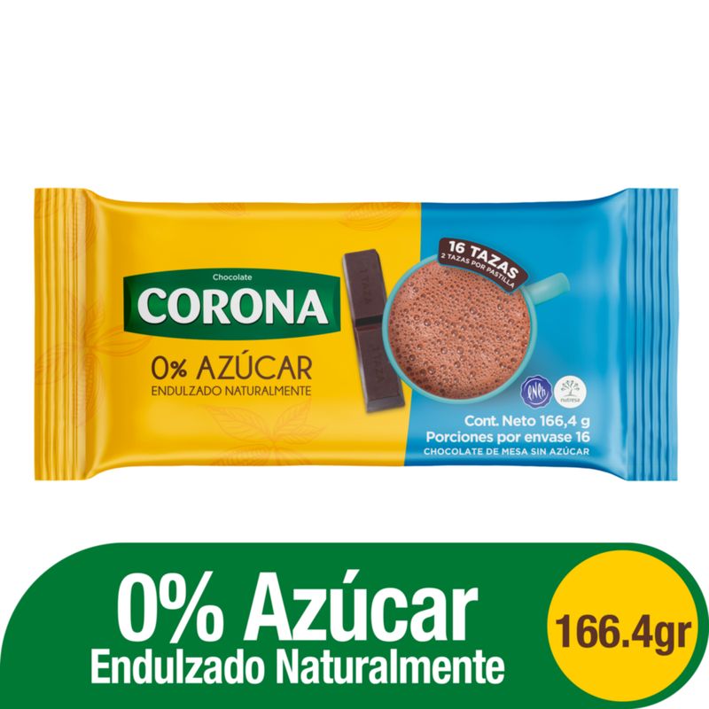 CORONA - Chocolate Corona sin Azucar