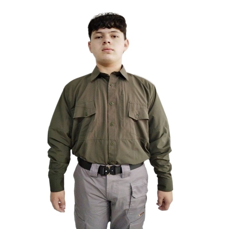 DESIERTO - Camisa Tactica Verde