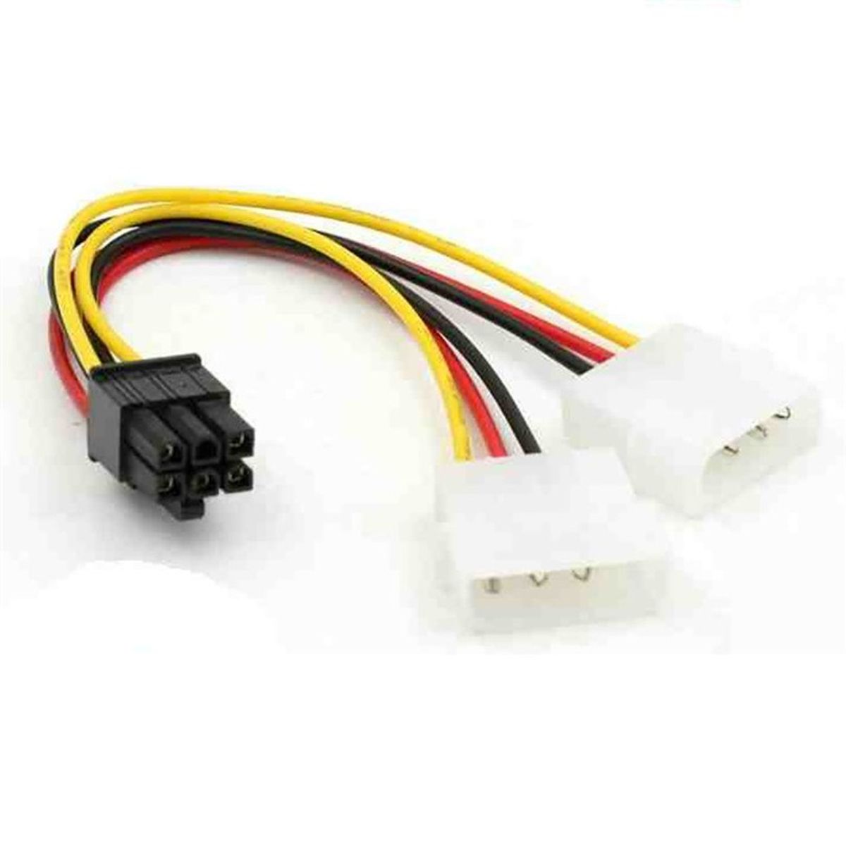 GENERICO - Cable molex a 6 pines pcie tarjeta grafica