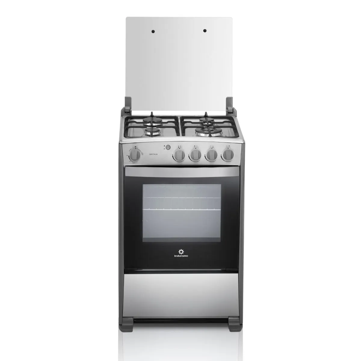 INDURAMA - Estufa De Piso Indurama CASTILLA 24" Horno Grill 4 Puestos