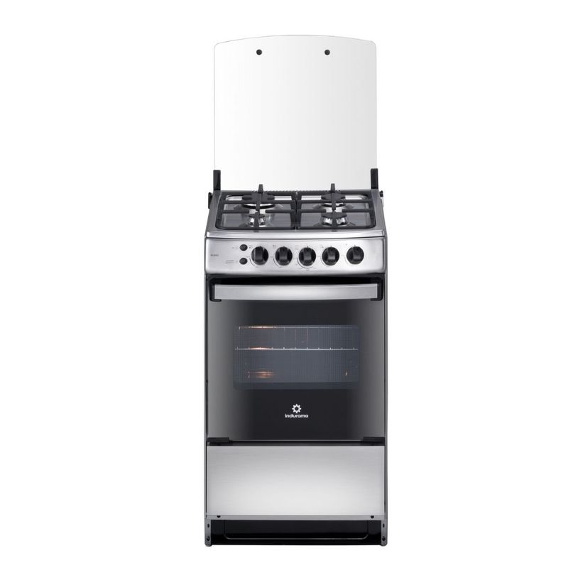 INDURAMA - Estufa De Piso Indurama BILBAO 20" 4 puestos 800w Gris