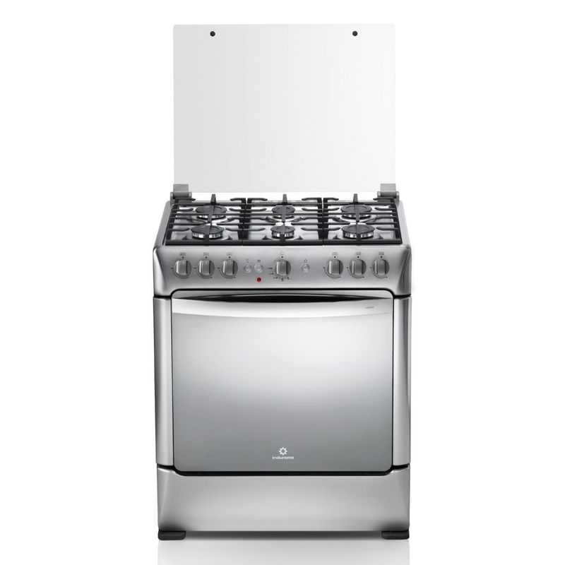 INDURAMA - Estufa De Piso Indurama PARMA 30" 6 Puestos Grill Cortagas