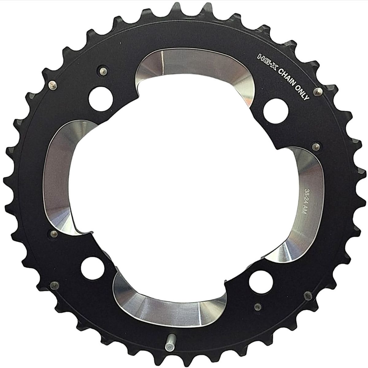 SHIMANO - Plato Coronilla Shimano Xt M785 10 V Biplato 38 Dientes Mtb