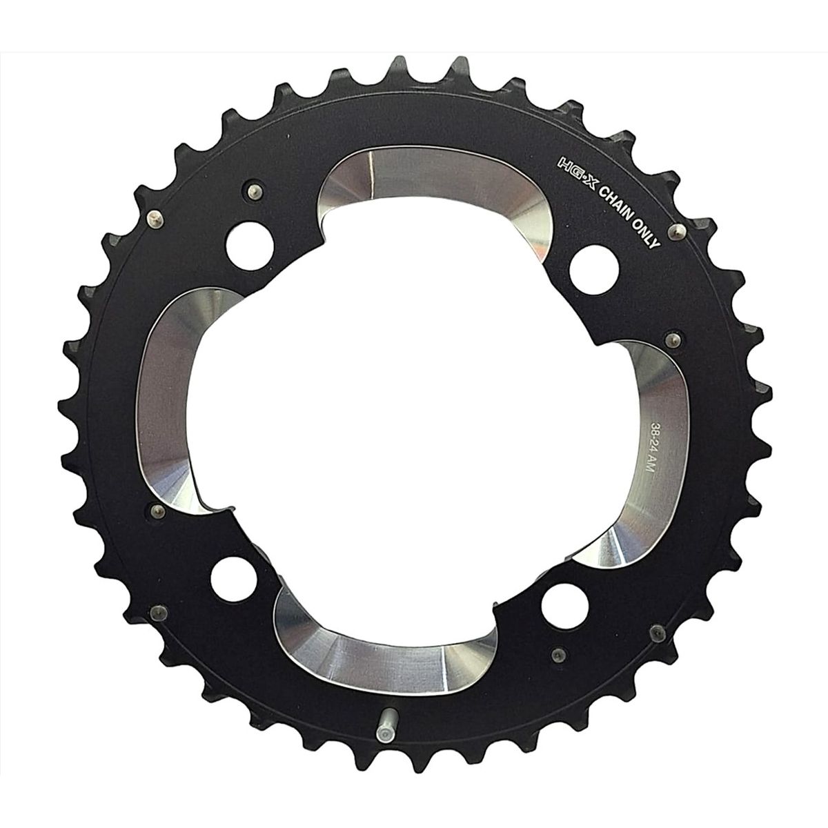 SHIMANO - Plato Coronilla Shimano Xt M785 10 V Biplato 38 Dientes Mtb