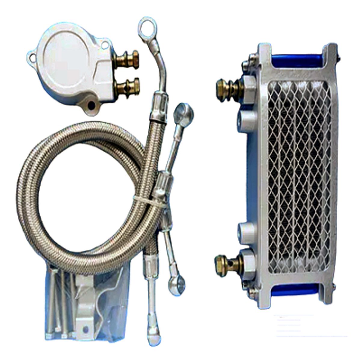 UNIVERSAL - radiador infriador de aceite motos szr-sr-srv-tw200