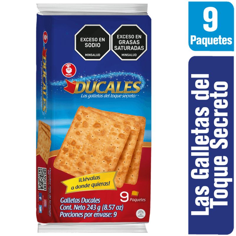 DUCALES - Galletas Ducales Bolsa x 9 paquetes