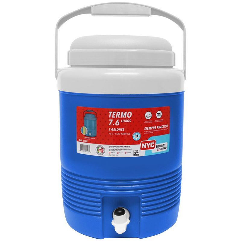 OTRAS MARCAS - Termo NYC 76 litros 2 galones hielero insulado