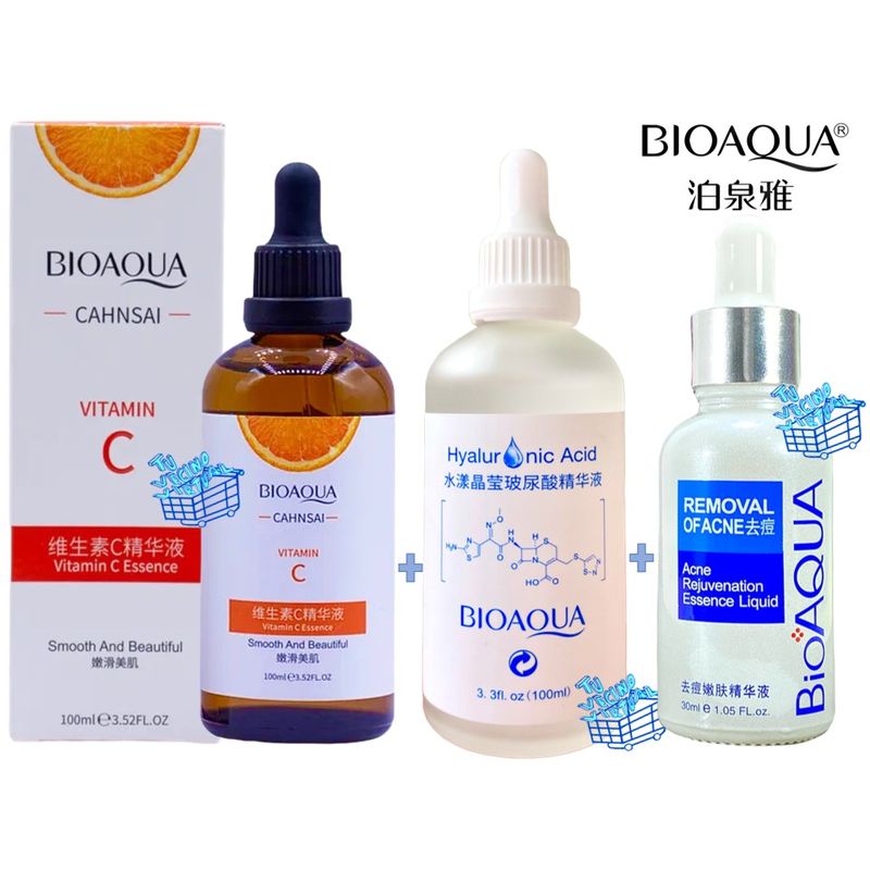 BIOAQUA - Kit X3 Bioaqua Suero Vitamina C