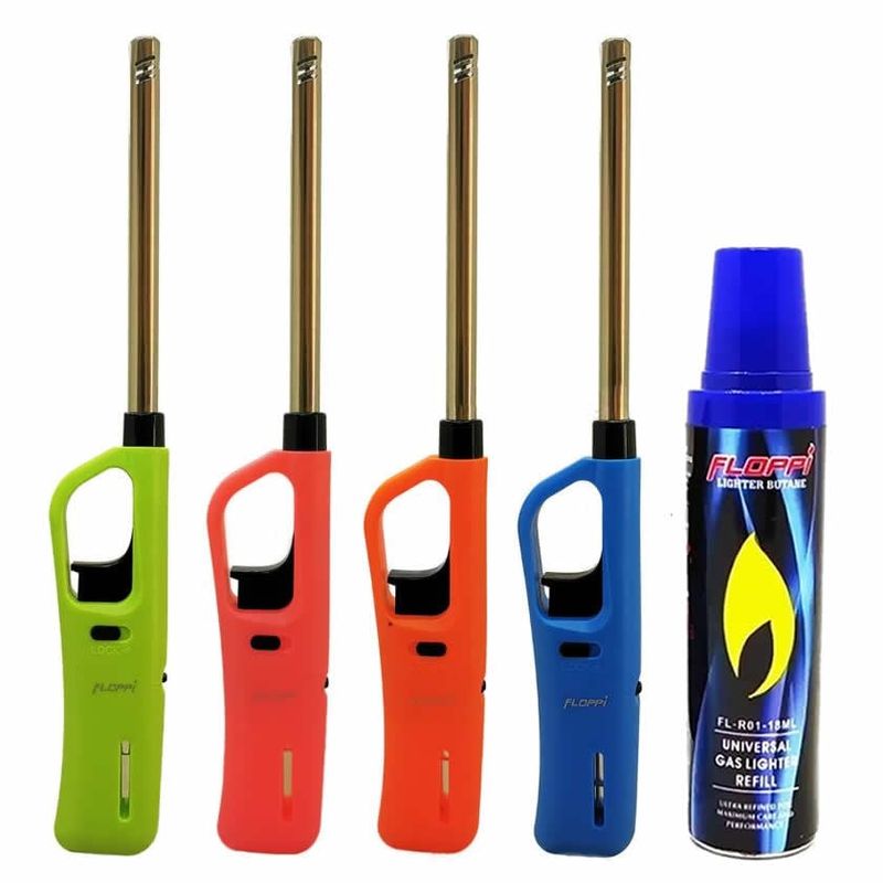 GENERICO - Encendedor Mechero Antorcha Estufa Cocina + Recarga Butano