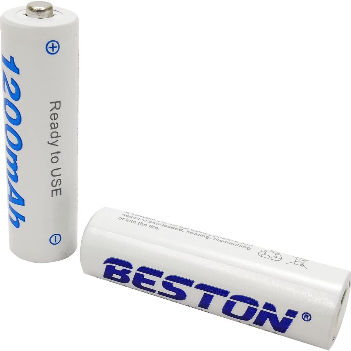 BESTON - Cargador y Pilas Recargables AAx2 y AAAx2 C8006B