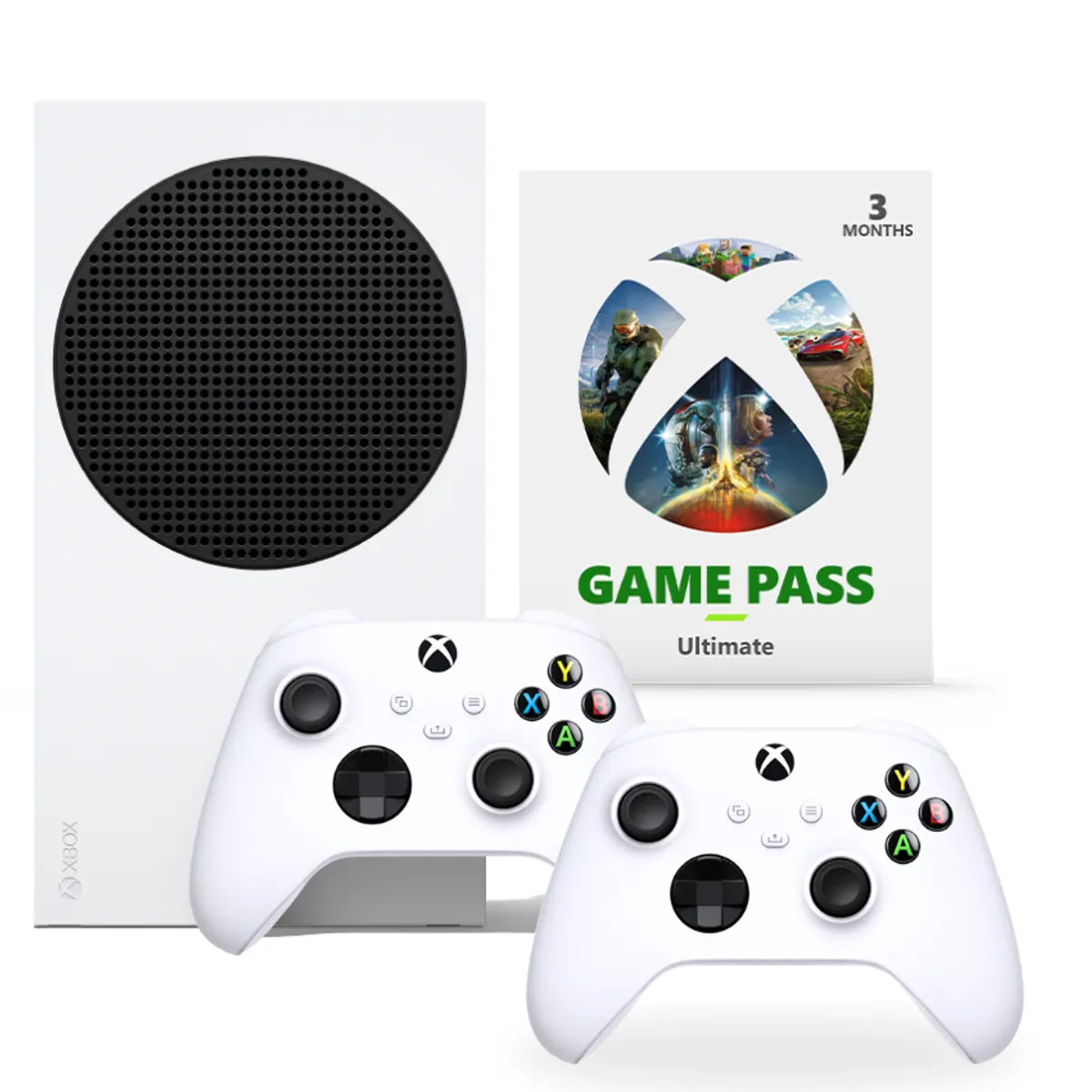 XBOX - Combo Consola XBOX Series S 512gb Blanco + control blanco + GAME PASS