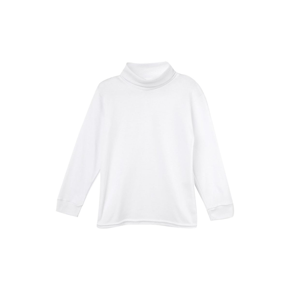 SANTANA - Camiseta Junior Unisex Cuello Tortuga Santana Blanco.