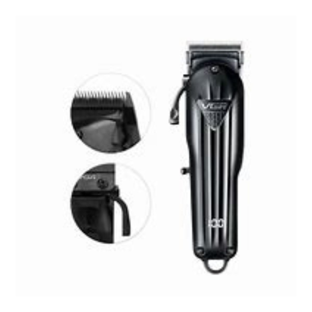 GENERICO - Maquina De Peluqueria Vgr 282 Negra con Pantalla