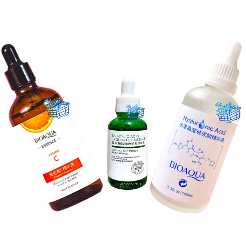 BIOAQUA - Kit x 3 sueros Bioaqua
