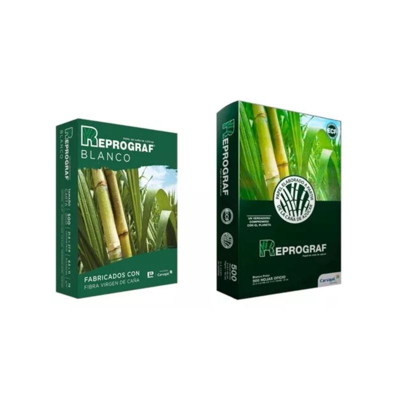 GARABATOS - Resma De Papel Reprograf Carta 75 Gr + Oficio 75 Gr