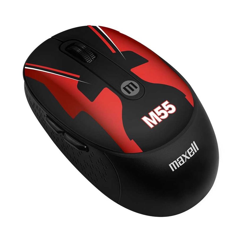 MAXELL - Mouse Mowl-Mr1 Race M55 UsbUsb-C Inalambrico