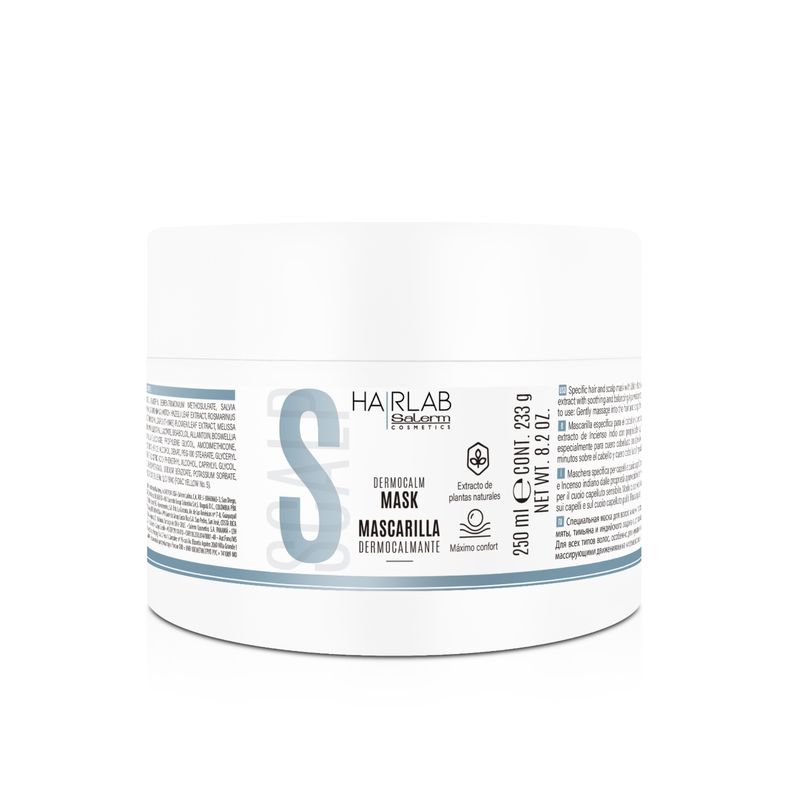SALERM - Mascarilla Salerm Dermocalmante Hairlab 250ml