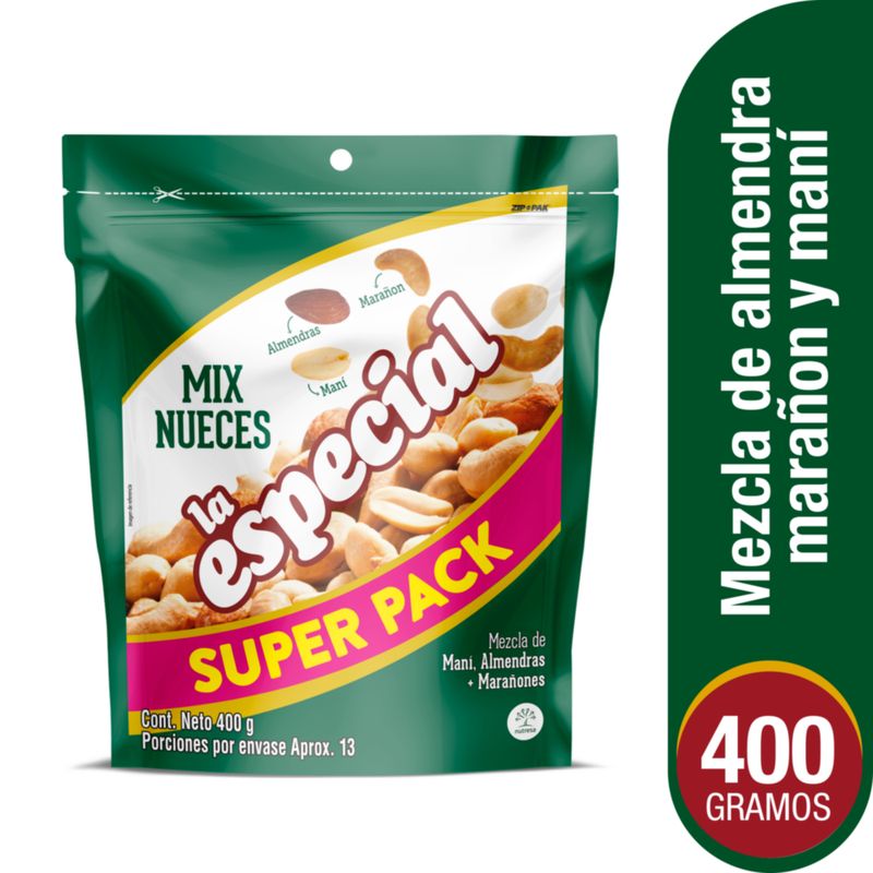 LA ESPECIAL - Pasaboca La Especial Mezcla de Nueces Doypack