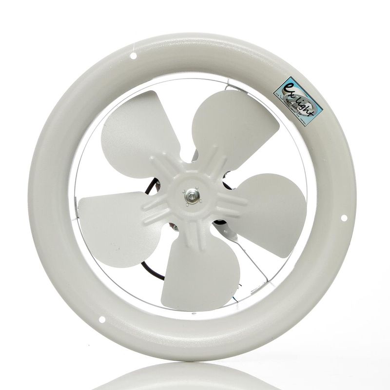 GENERICO - Extractor de Aire Semi industrial 12 Aspa Metálica 110V