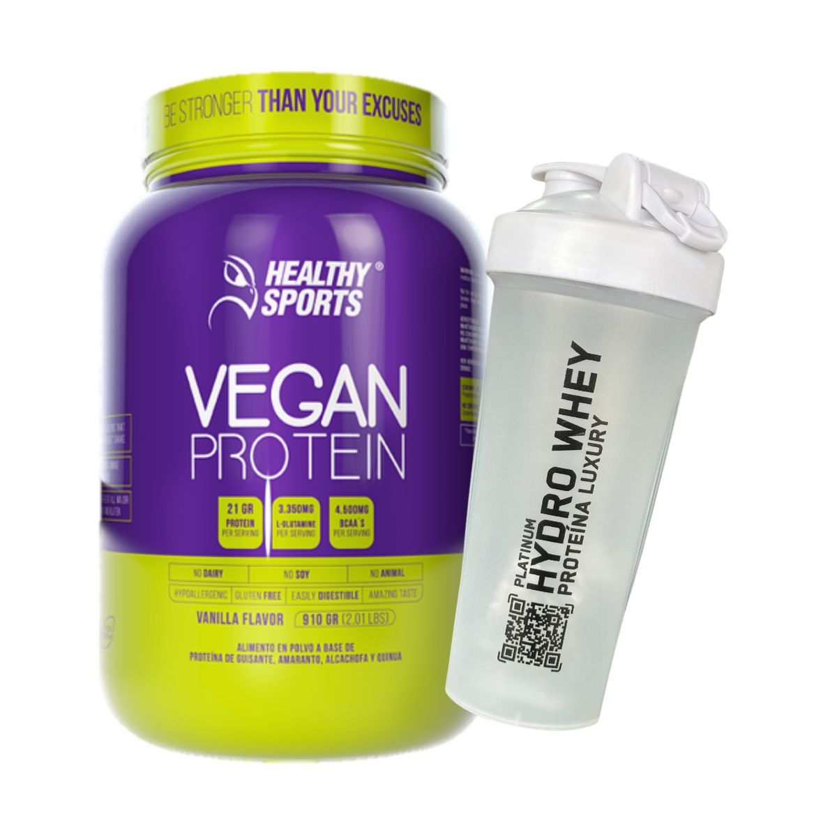 HEALTHY SPORTS - Vegan Protein Vegana 30 Servicios - Healthy Sports