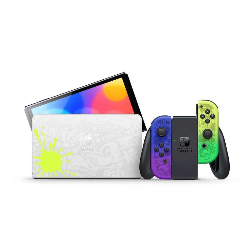NINTENDO SWITCH - Consola Nintendo Switch Oled Splatoon 3 Edition