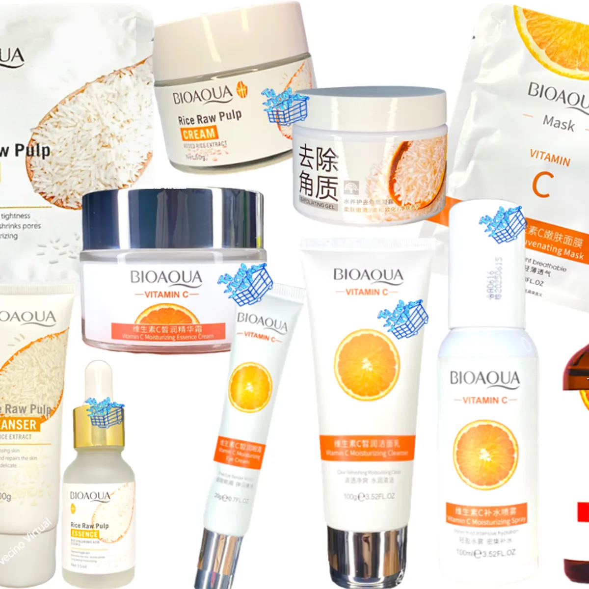 BIOAQUA - Kit Arroz + Kit Vc Bioaqua