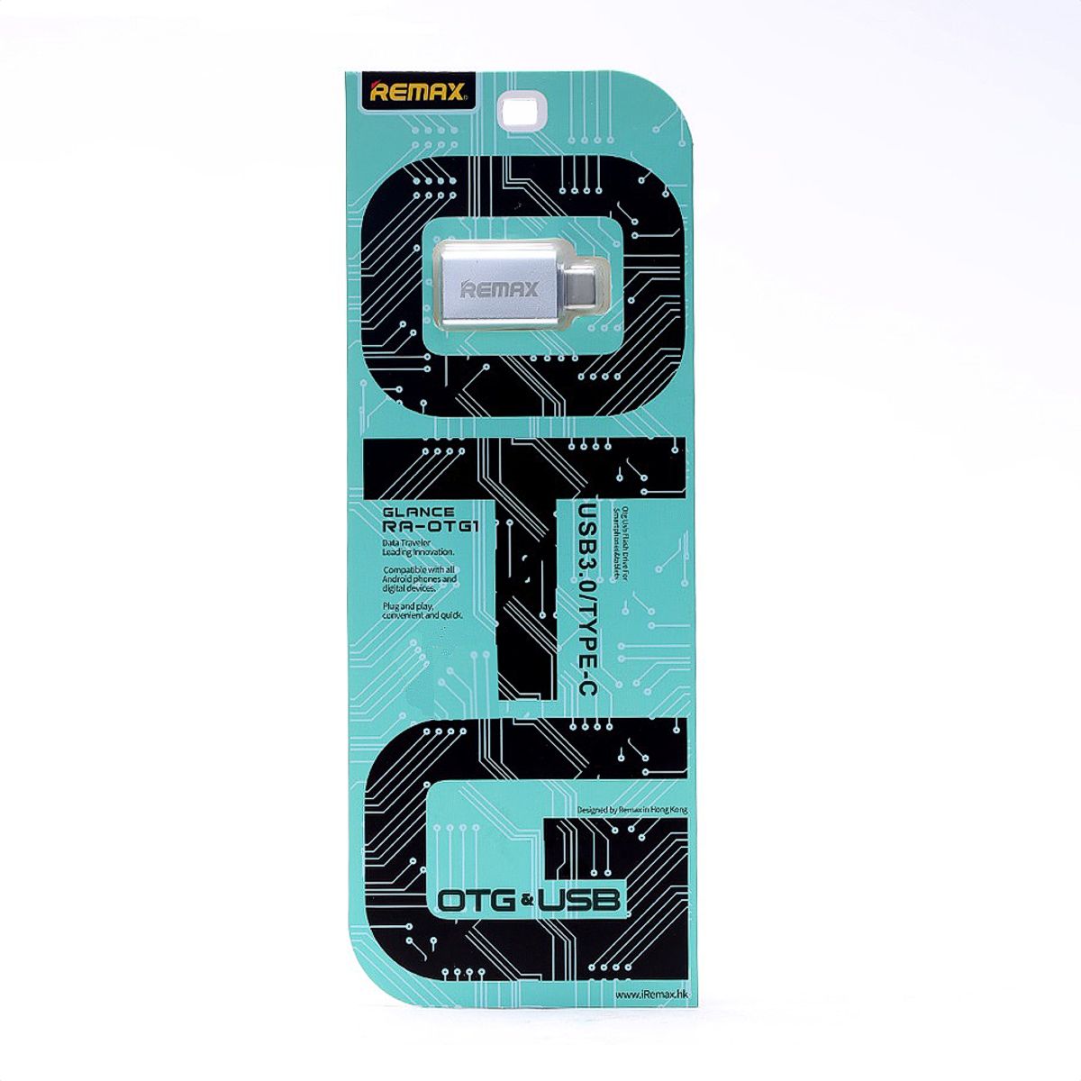 REMAX - Adaptador Otg Usb 3.0 A Tipo C, Remax - Ra-otg1, 500 Mb/s