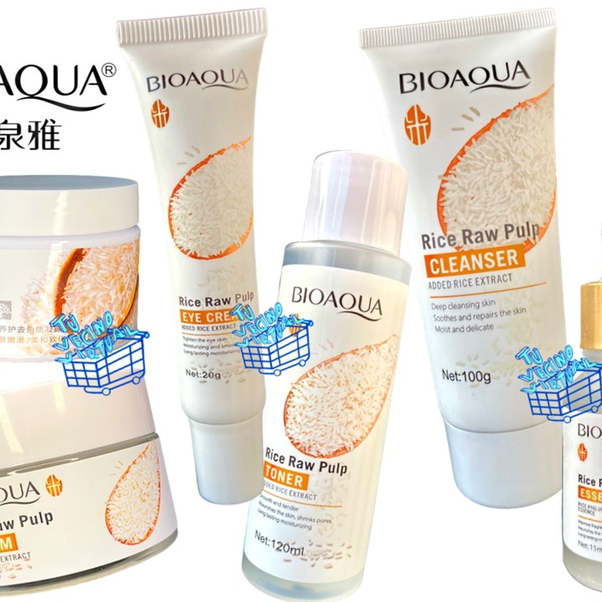 BIOAQUA - Kit Arroz x6 Bioaqua