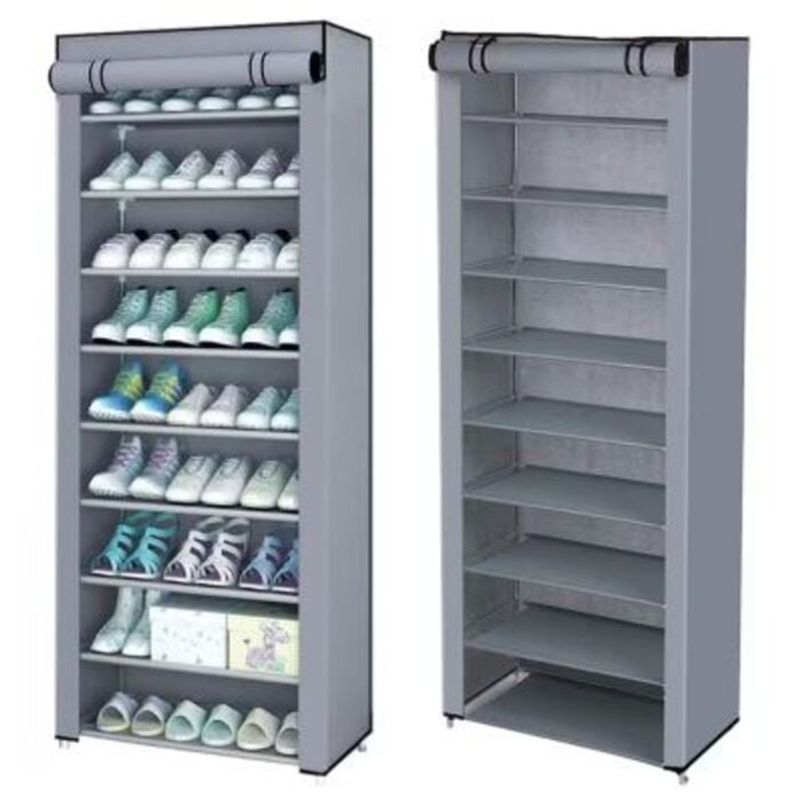 GENERICO - Zapatero Tela 9 Niveles Organizador Zapatos Armario Estante