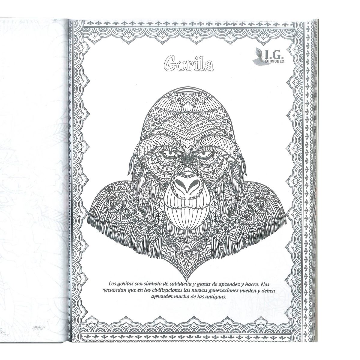 BOOKS - Mega Libros De Mándalas Animales Salvajes Para Colorear