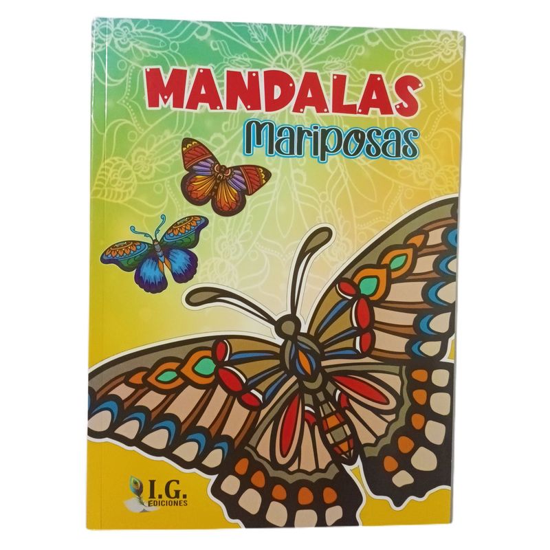 BOOKS - Mega Libros De Mándalas Mariposas Para Colorear