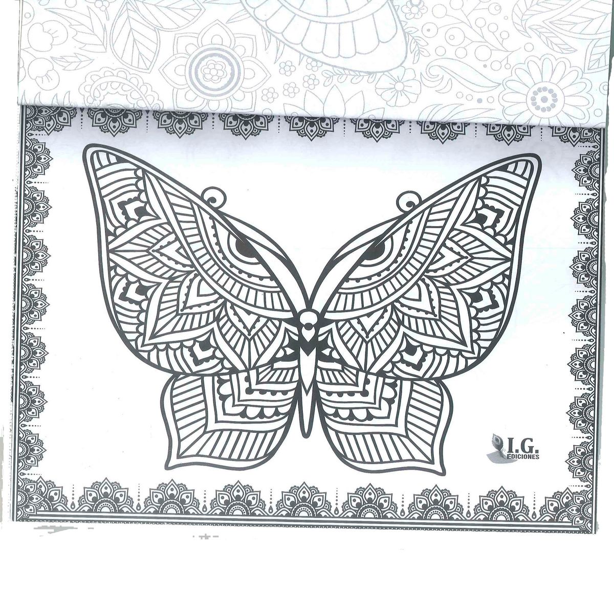BOOKS - Mega Libros De Mándalas Mariposas Para Colorear