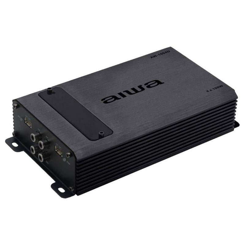 AIWA - Amplificador Carro Digital 4 Canales Aiwa 4 x 100w RMS AW-1004D