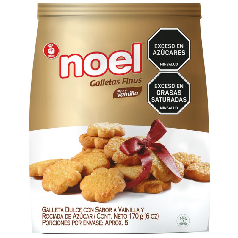 NOEL - Galletas Noel Bolsa Mantequilla