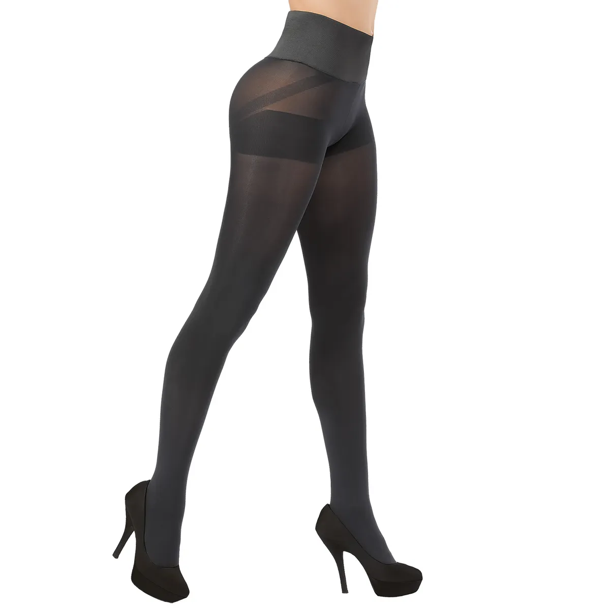 RITCHI - Media Opaca Levanta Cola Ritchi para Mujer con Banda Reductora Abdomen Bajo