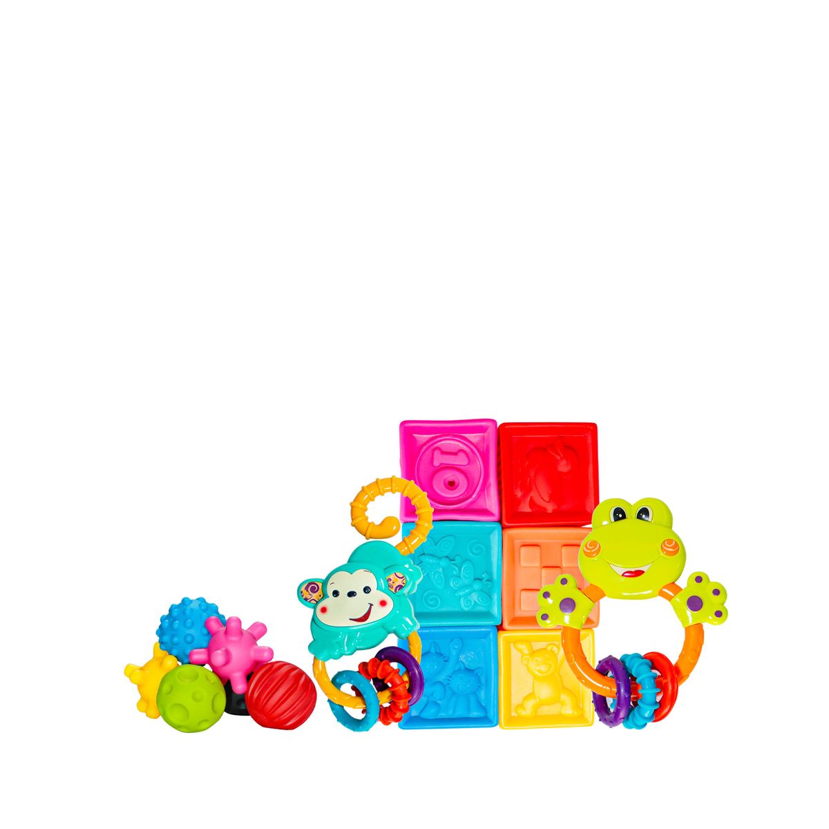 TOYLOGIC - Mega Set Didáctico para Bebés x 14 Piezas Toy Logic