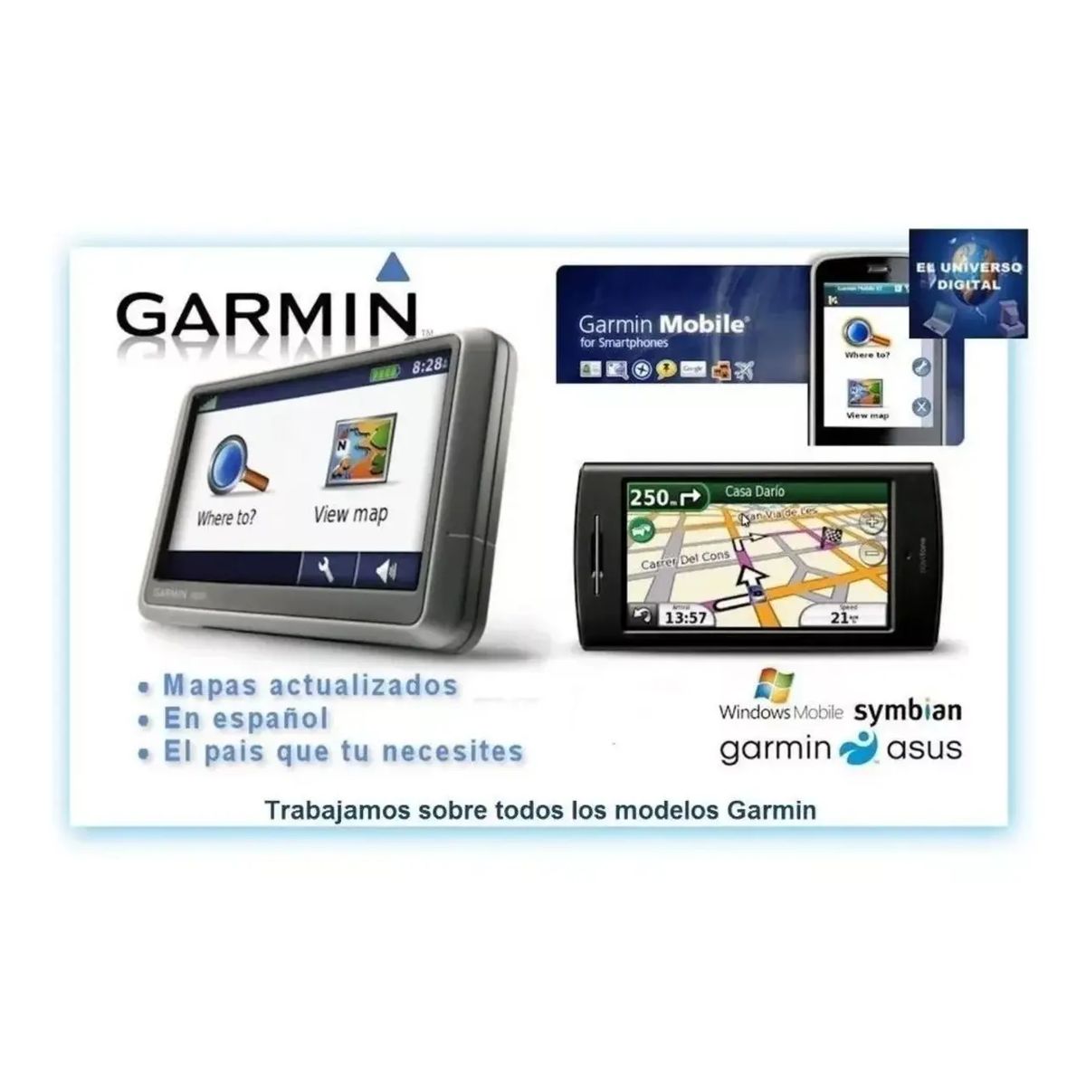 GARMIN - MAPA DE COLOMBIA 2026  PARA GPS GARMIN  CAMARAS DE FOTOMULTAS MSD 32GB