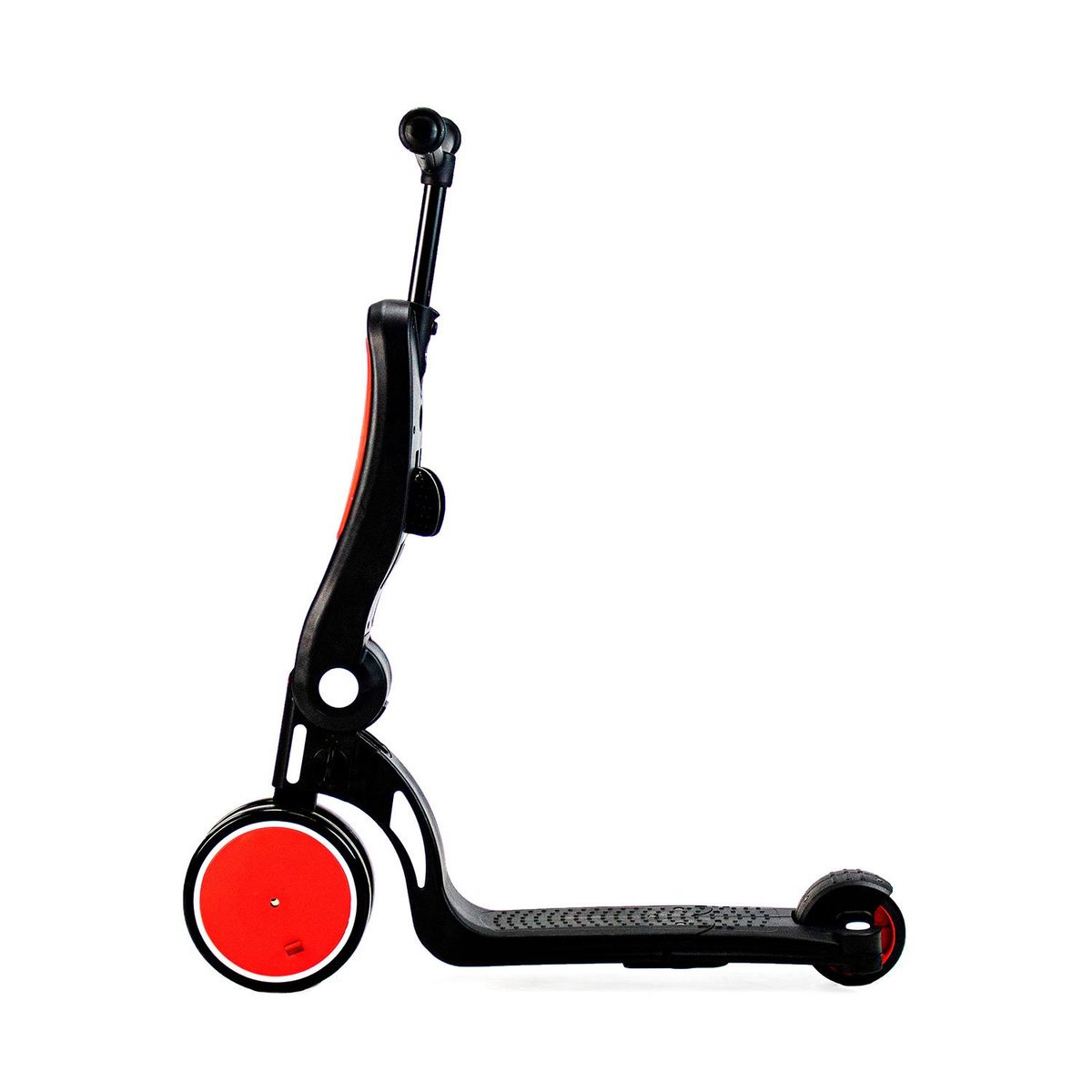 ASALVO - PATINETA TRICICLO 6 EN 1 RIDE AND ROLL ROJA