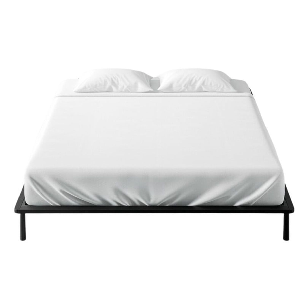 KARYTEX - Combo Protector De Colchón Y Almohada Terry Cama Doble Color blanco--