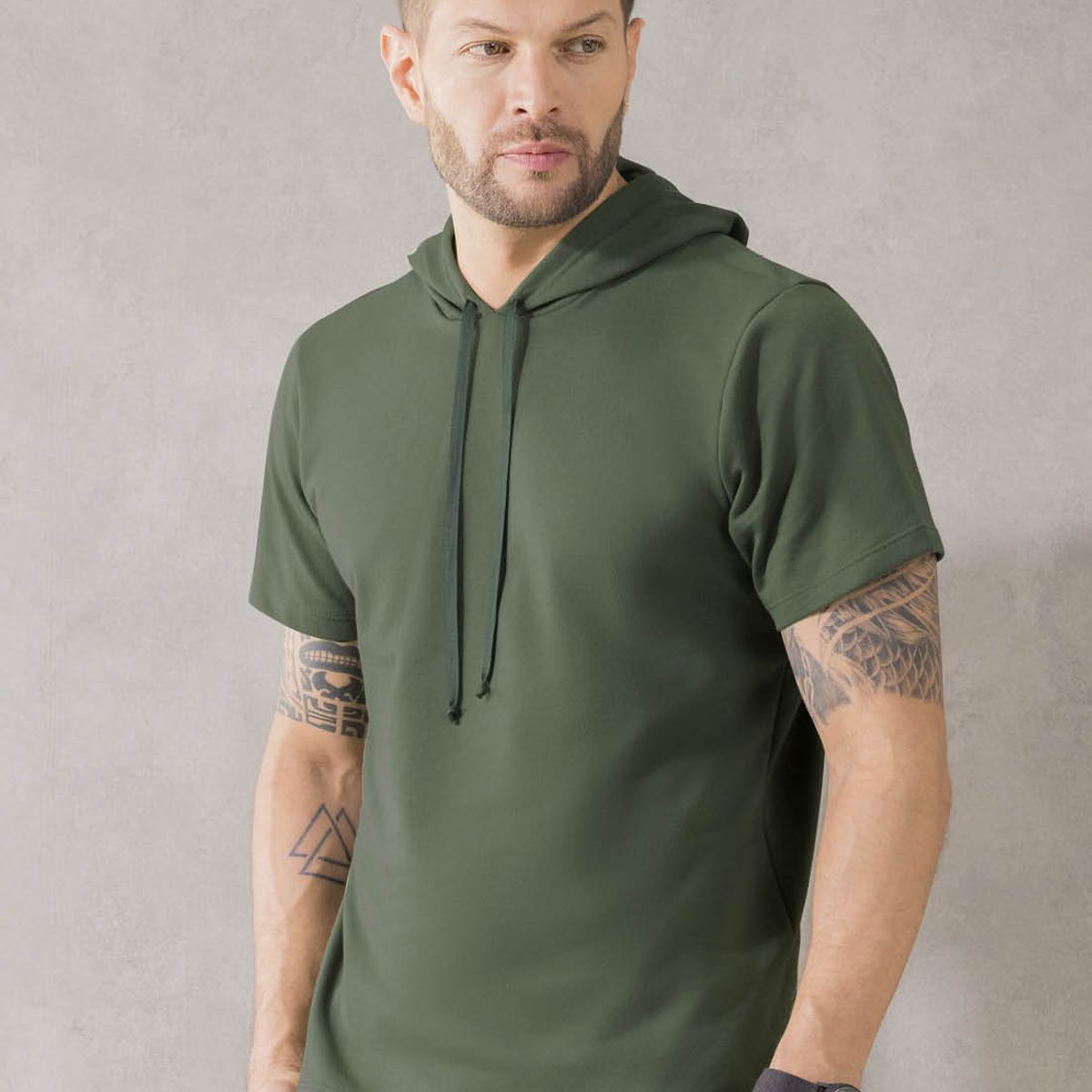 MARKETING PERSONAL - Camiseta Hombre Verde Mp 1096