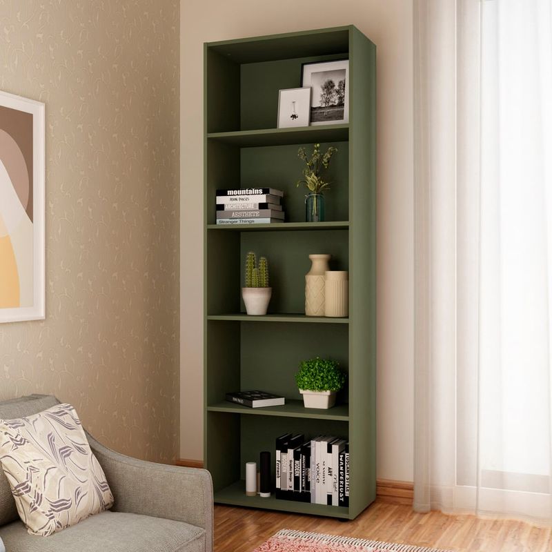 BERTOLINI - Estantería Librero Biblioteca Multy  5 Nichos-