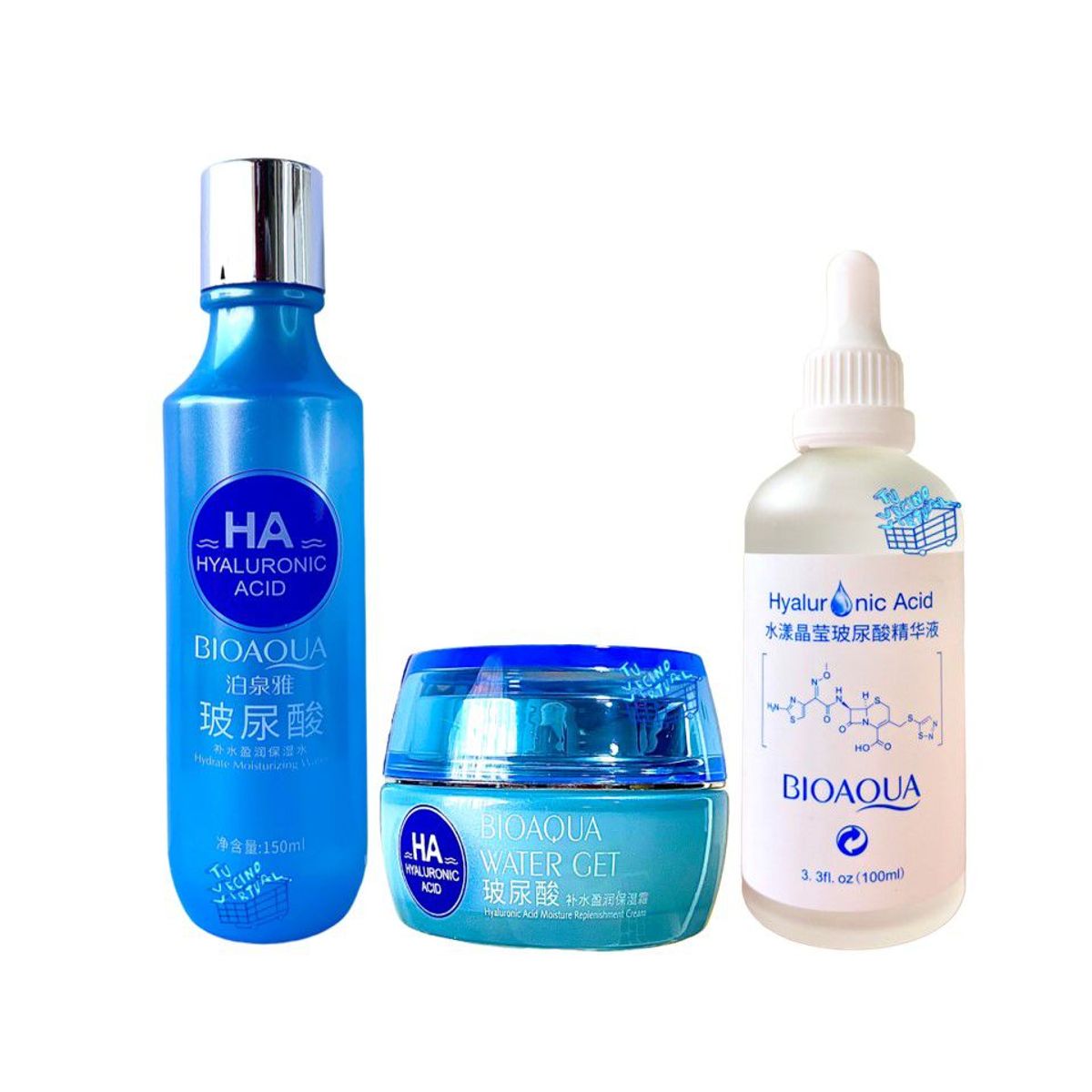 BIOAQUA - Acido Hialurónico X3 Bioaqua