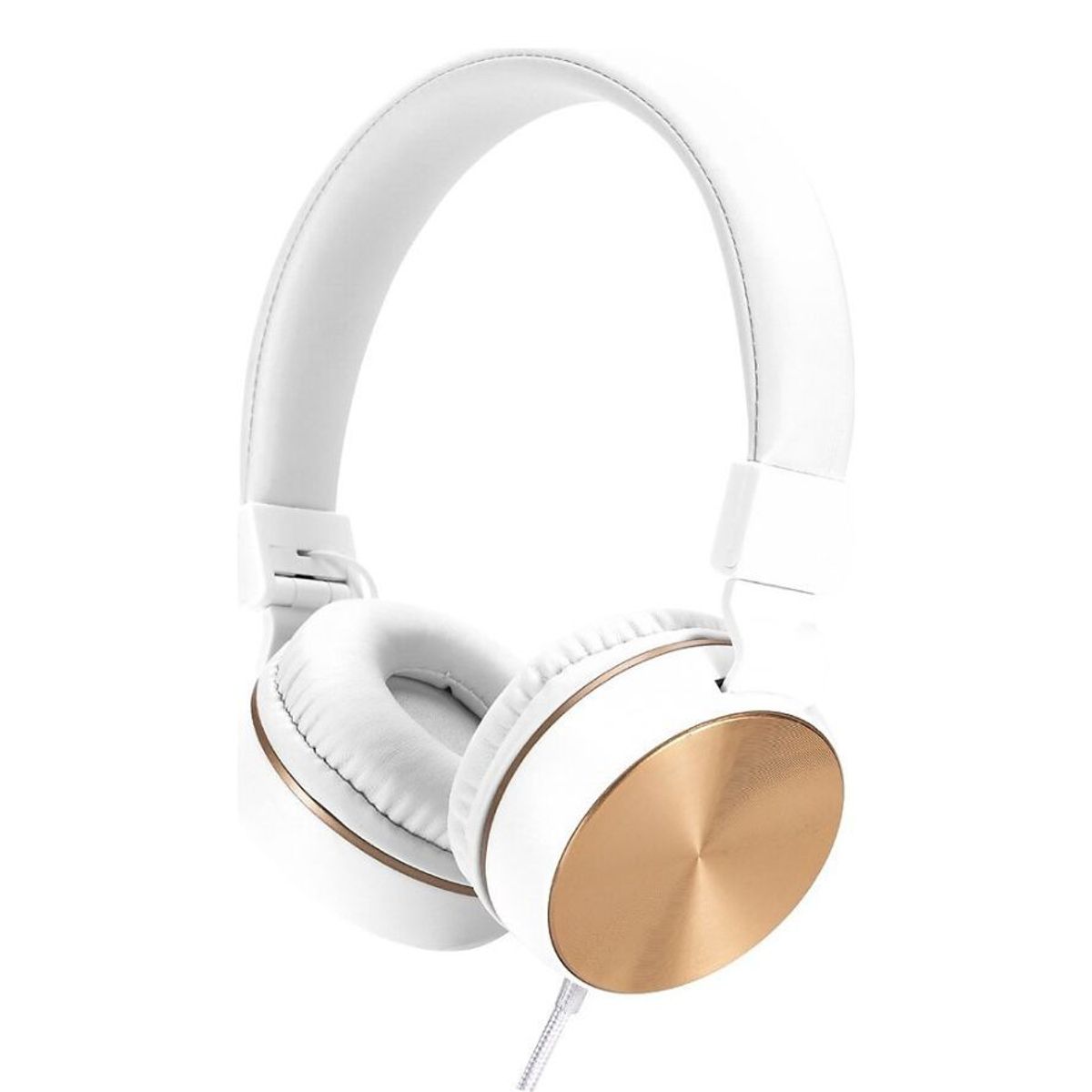 HP - Auriculares HP Plegable Con Microfono 3.5 mm HI-FI DHH-1206 Blanco